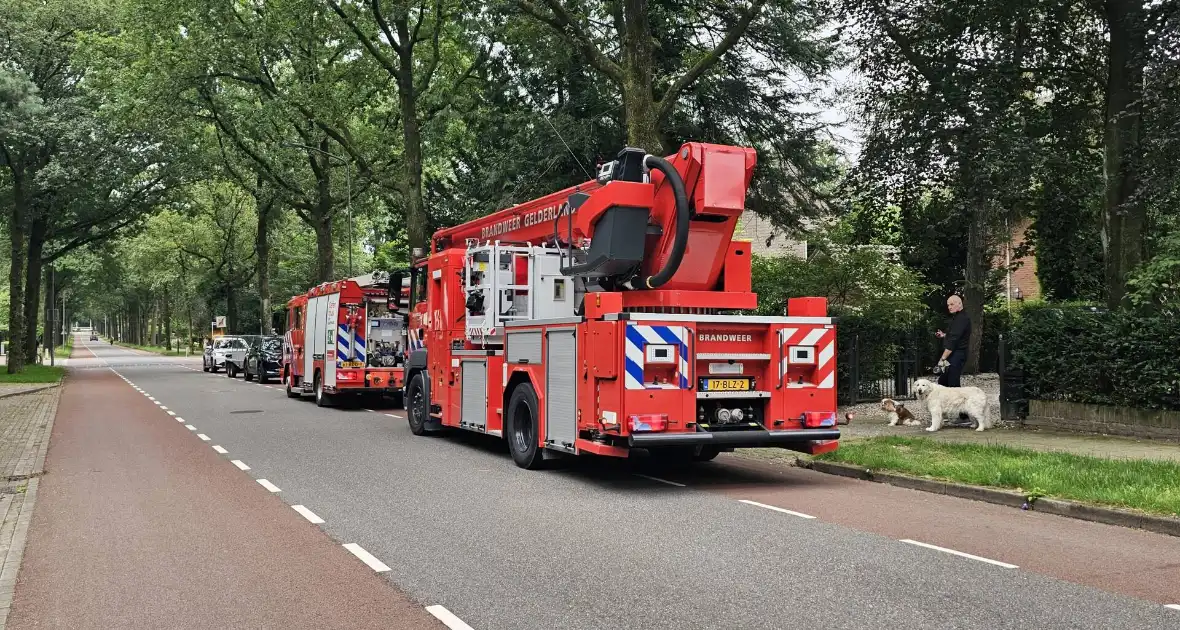 Brandweer ingezet voor rookmelder in woning