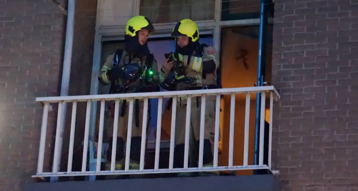 Brandweer ingezet voor brandgeur in portiekflat