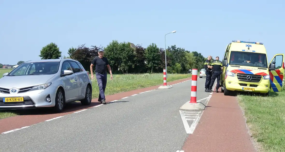 Scooterrijder ten val door vliegje in oog - Foto 2