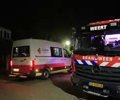 Brandweer en netbeheerder ingezet wegens gaslekkage in tuin