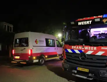 Brandweer en netbeheerder ingezet wegens gaslekkage in tuin