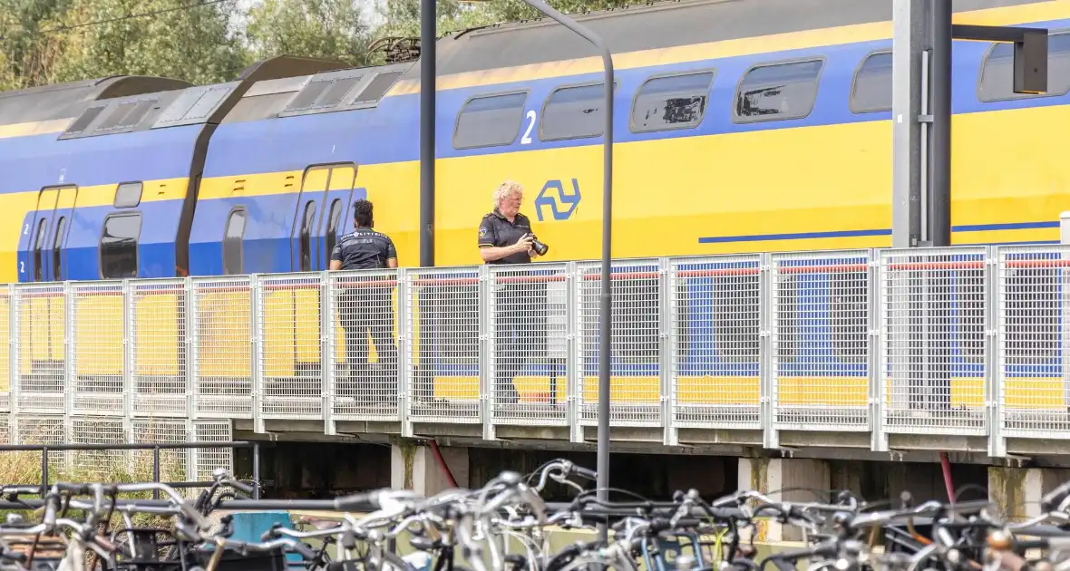 Persoon overleden na aanrijding met trein op station - Foto 8