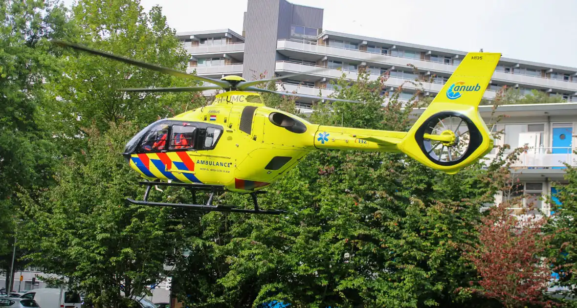 Traumateamingezet bij medische noodsituatie in flatwoning