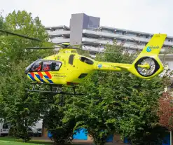 Traumateamingezet bij medische noodsituatie in flatwoning