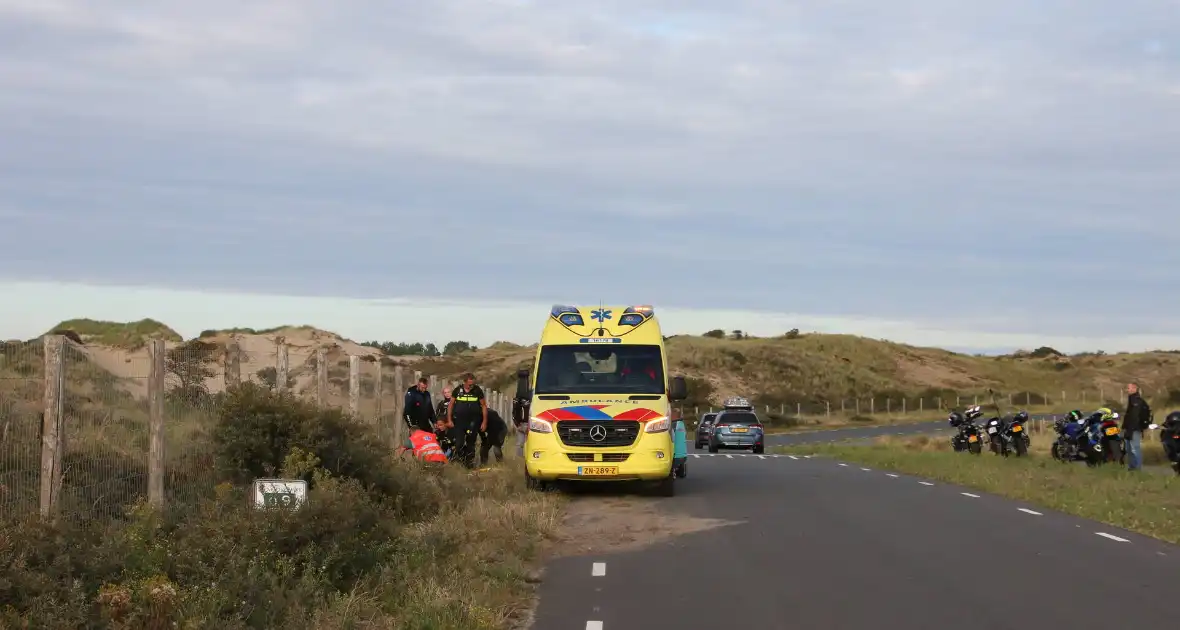 Motorrijdster gewond bij ongeval