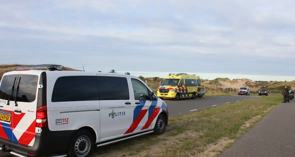 Motorrijdster gewond bij ongeval - Foto 1