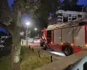 Persoon door brandweer uit water gered