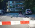 Straat afgesloten wegens politie-inzet