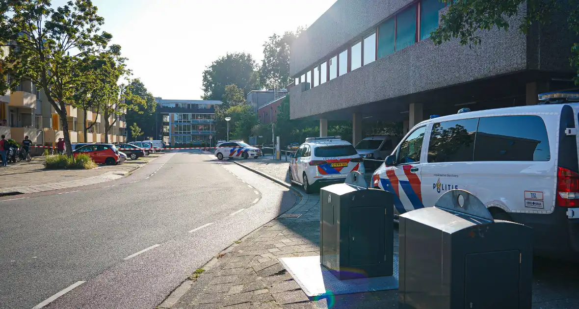 Straat afgesloten wegens politie-inzet - Foto 1