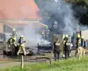 Afvalverbranding breidt zich uit bij boerderij