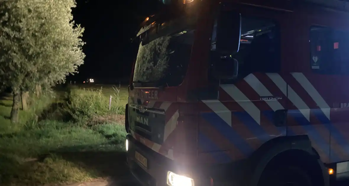 Rookontwikkeling bij brand in landbouwvoertuig