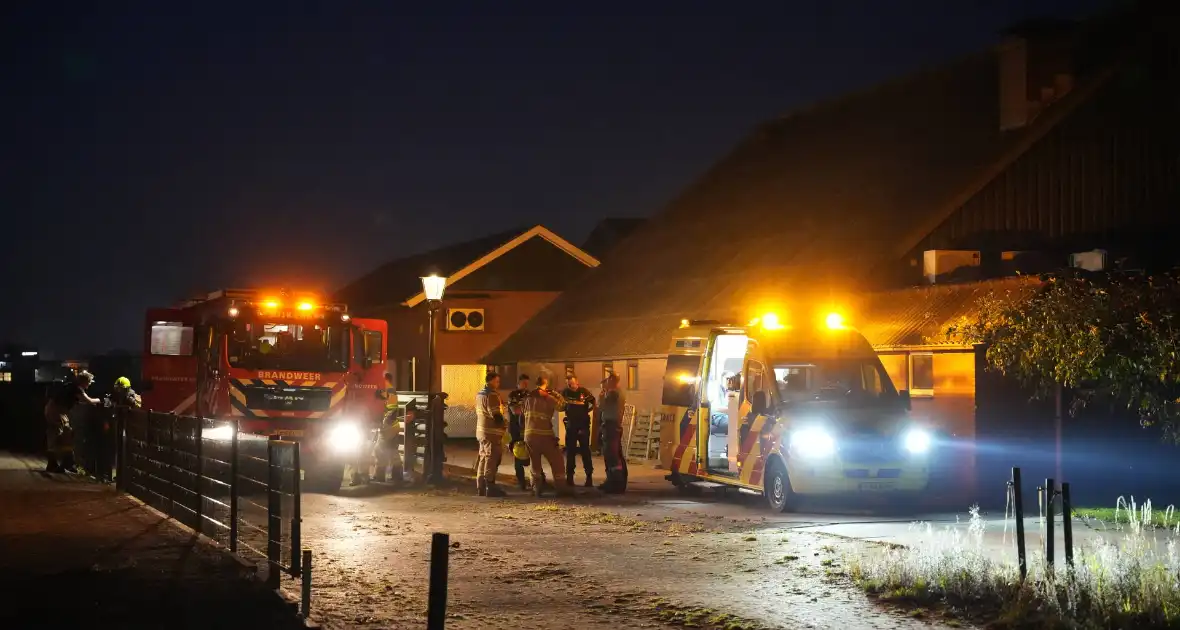 Bewoner onderzocht wegens mogelijke koolmonoxidevergiftiging