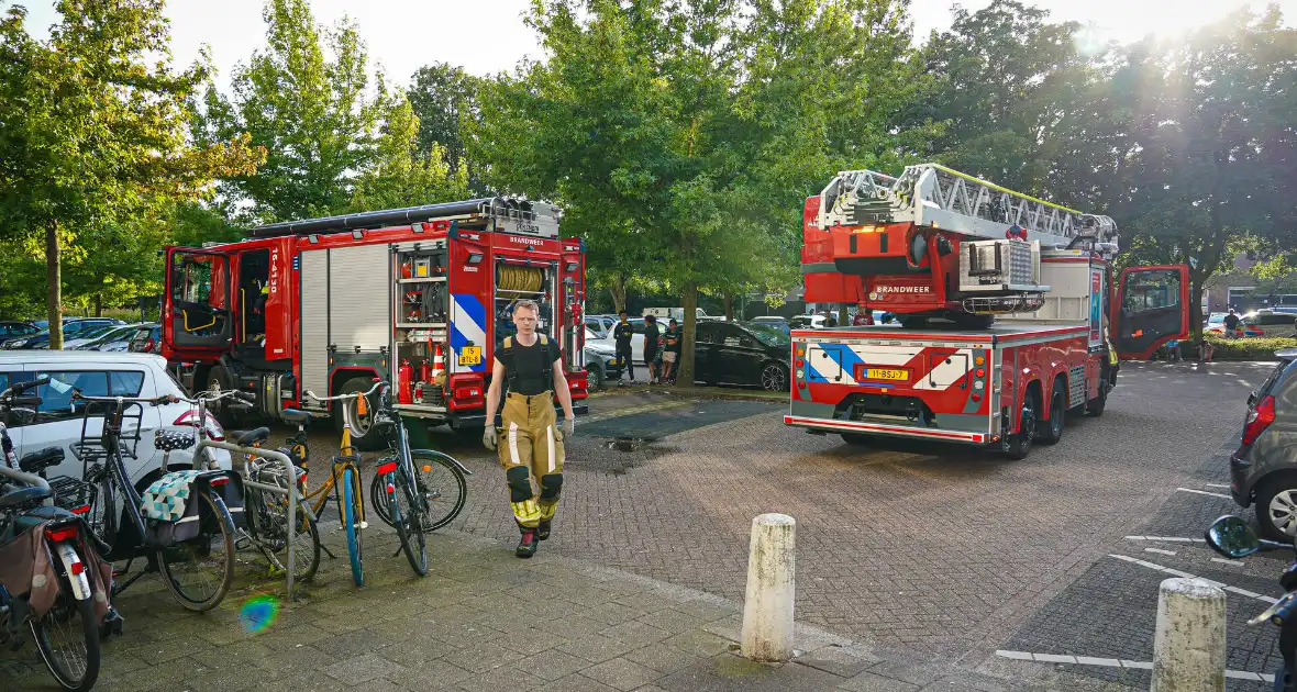 Veel rookontwikkeling door pan op het vuur - Foto 1