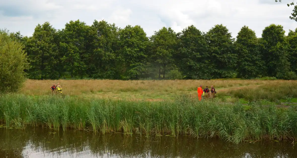 Brandweer haalt te water geraakte schapen uit het water - Foto 1