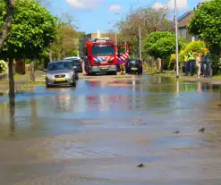 Veel wateroverlast door gesprongen waterleiding