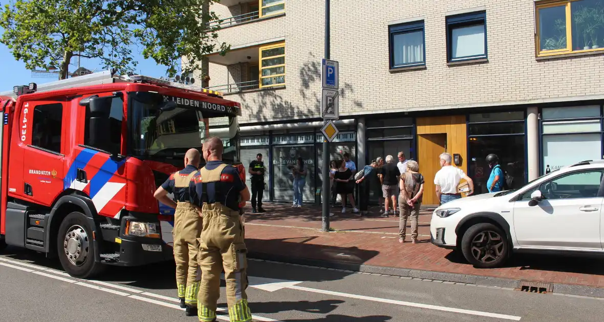 Pand ontruimd door brand