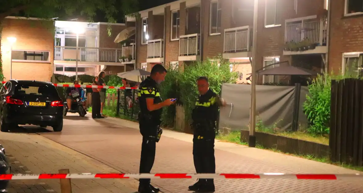 Gewonde en straat afgezet na geweldsincident