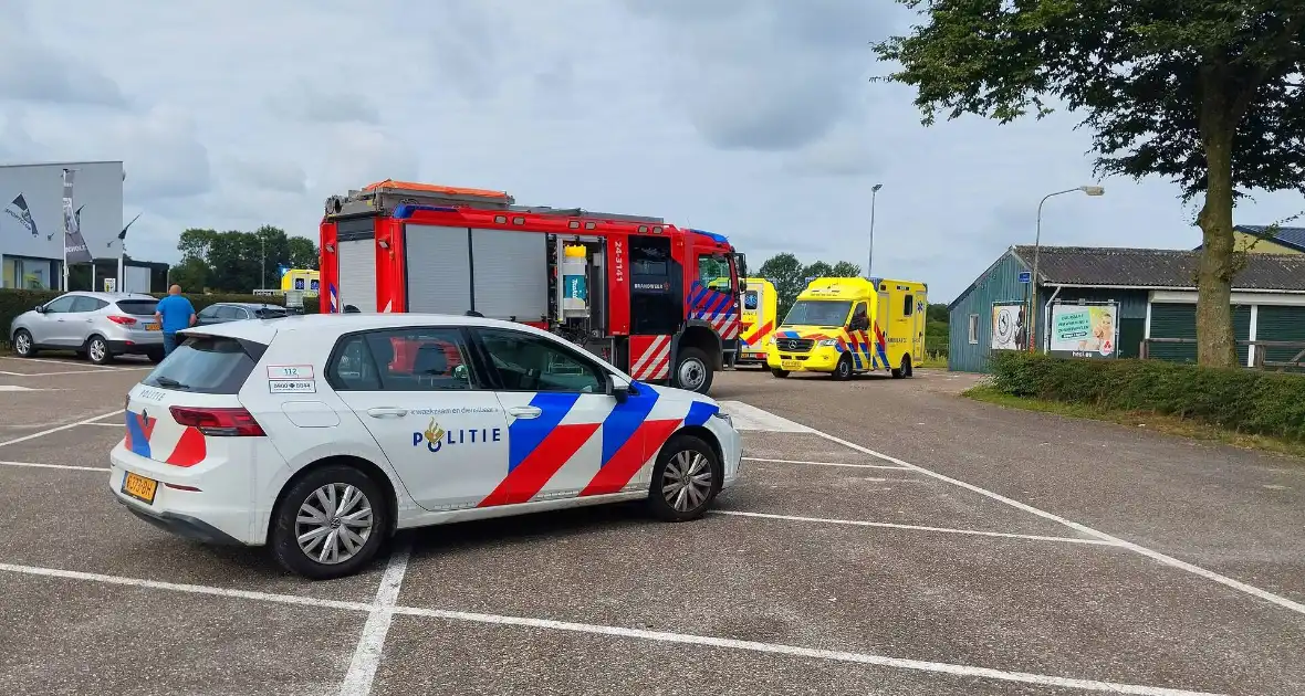 Duits traumateam ingezet nadat persoon van steiger valt - Foto 2