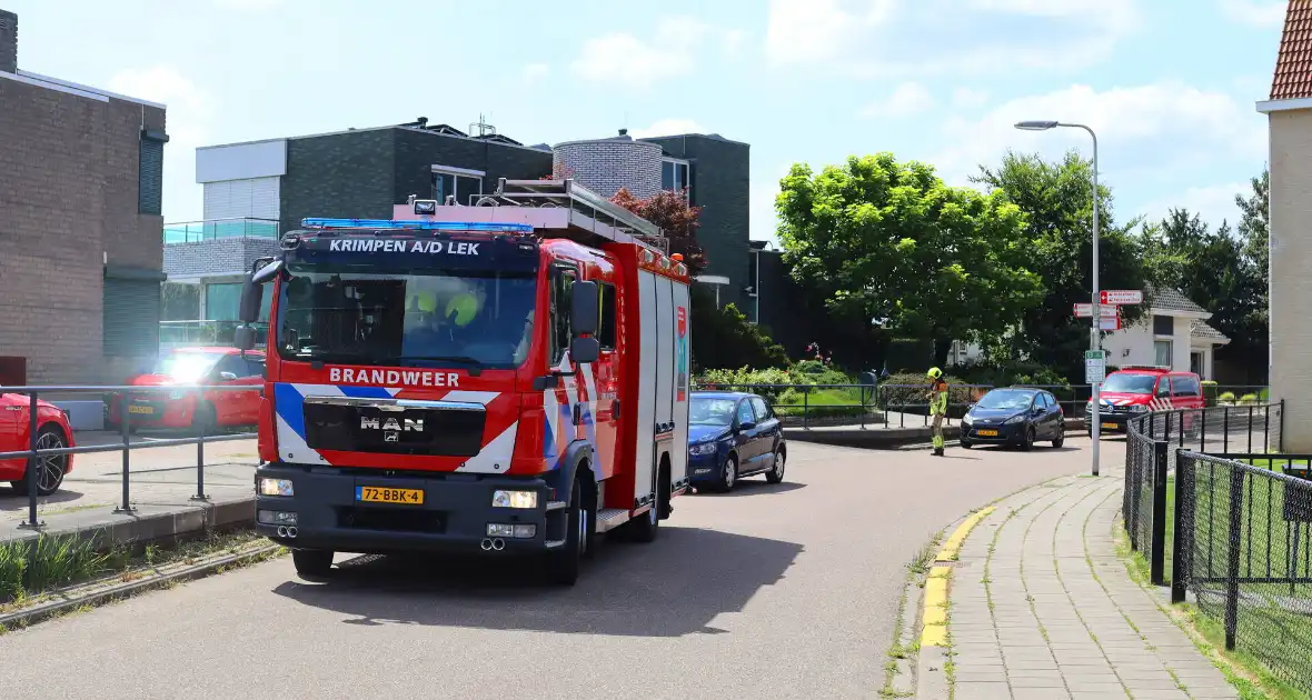 Brandweer ingezet voor gaslekkage in tuin van woning - Foto 3