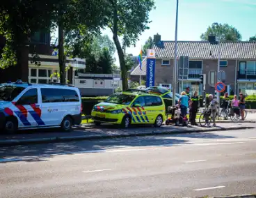 Ongeval tussen fietser en scootmobielbestuurder