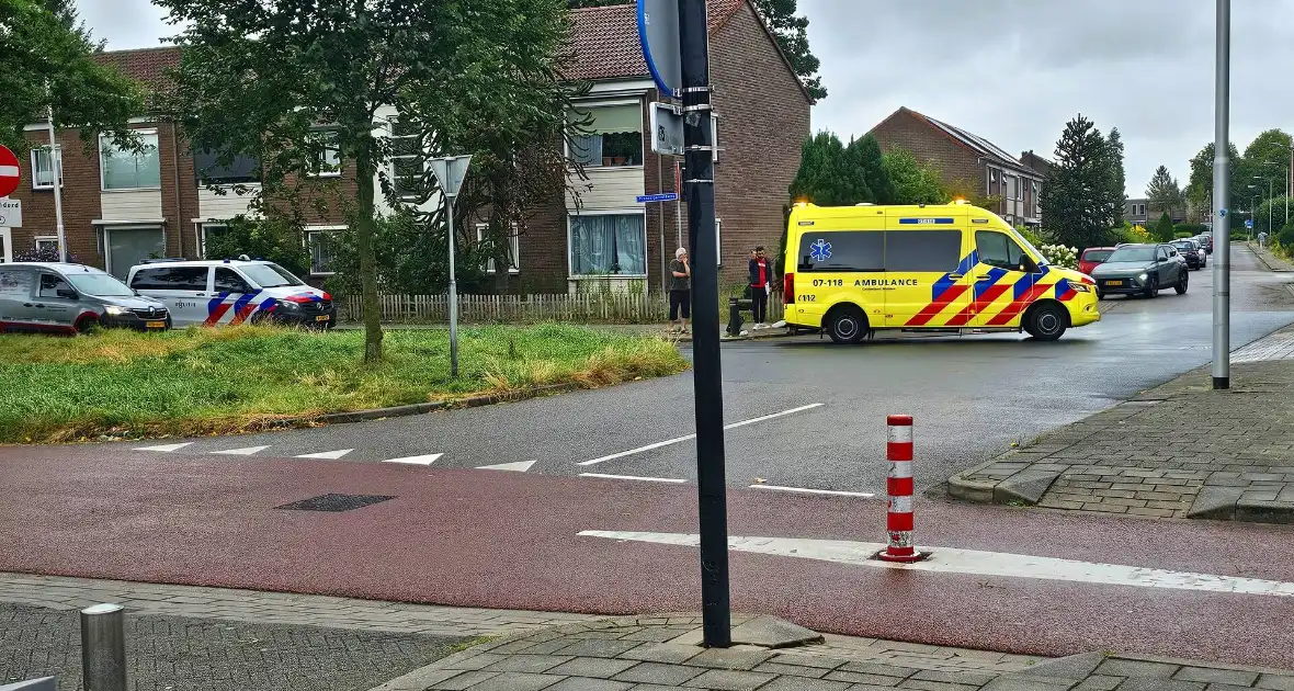 E-biker aangereden door pakketbezorger - Foto 1