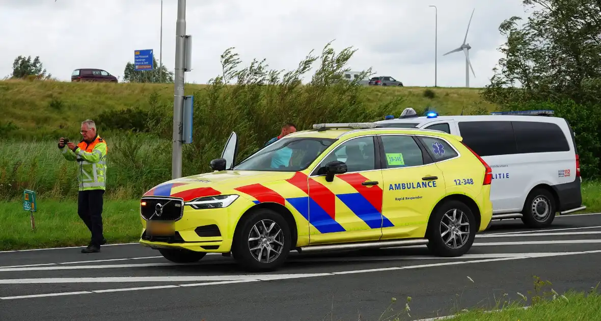 Motorrijder geschept door automobilist - Foto 2