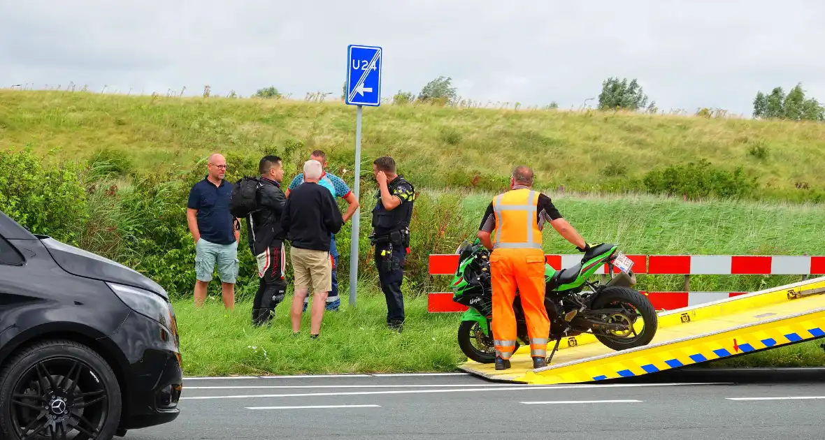 Motorrijder geschept door automobilist - Foto 9