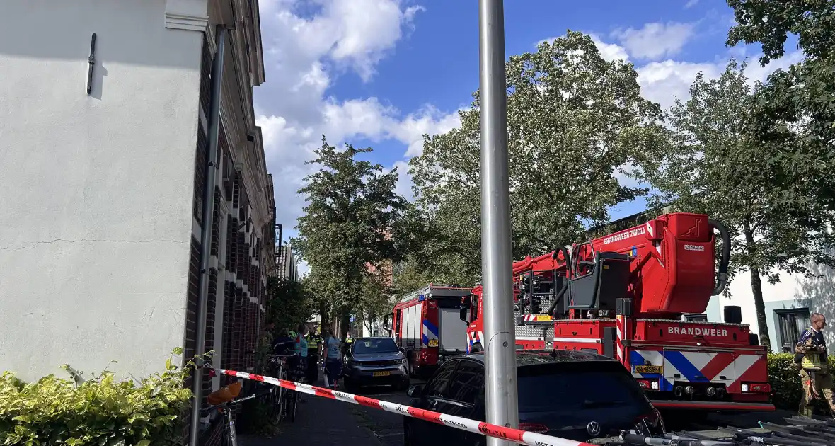 Brandweer ingezet voor brand in een woning - Foto 1