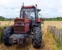 Boer handelt snel en voorkomt dat tractor uitbrand