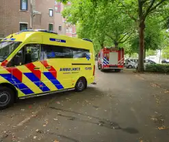 Brand in gebouw voor begleidwonen