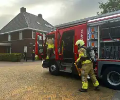 Rookmelder gaat af na val partij in woning