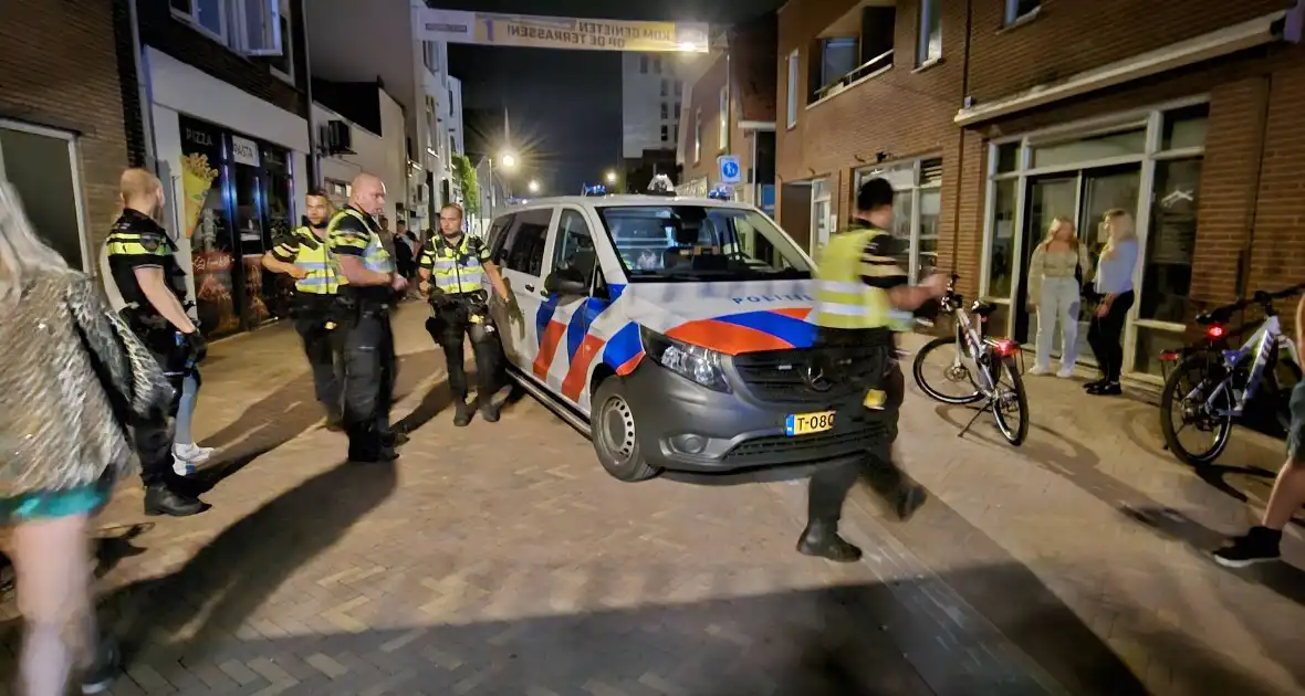 Persoon aangehouden voor belediging van agenten