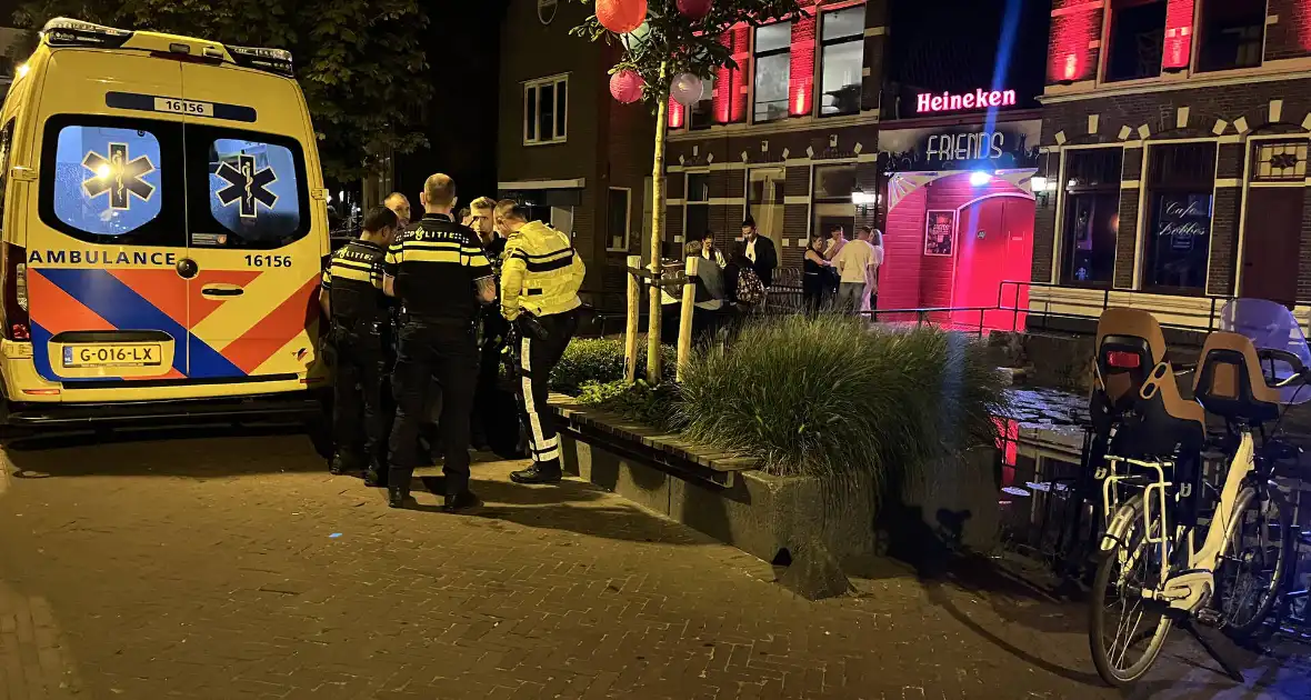 Veel politie aanwezig bij mogelijke steekincident