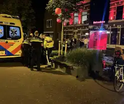 Veel politie aanwezig bij mogelijke steekincident