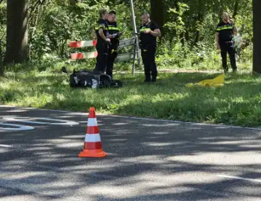 Scooterrijder raakt zwaargewond na val