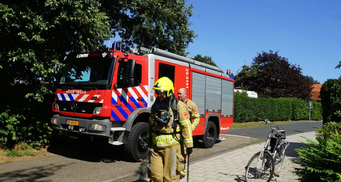 Bouwcontainer vat vlam - Foto 9