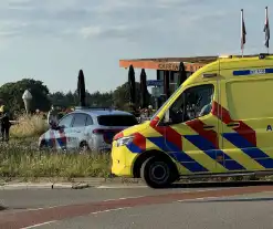 Fietser komt ten val op fietspad