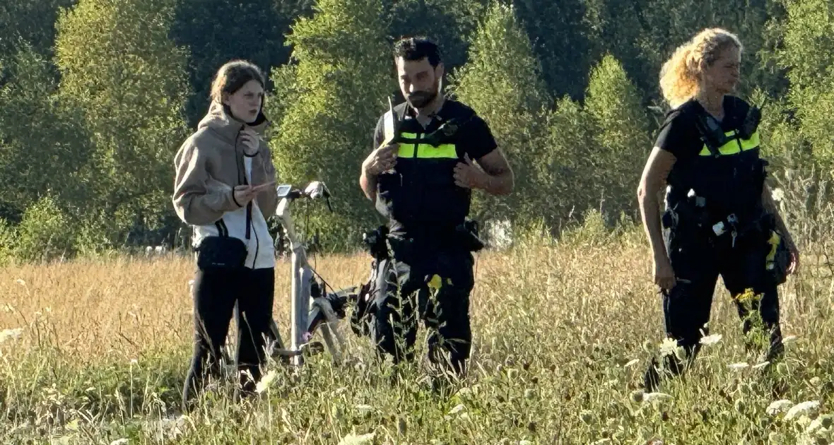 Fietser komt ten val op fietspad - Foto 1