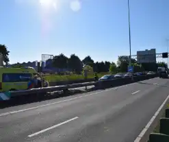 Gewonde bij kettingbotsing op snelweg