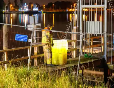 Oververhitte accu veroorzaakt chemische reactie