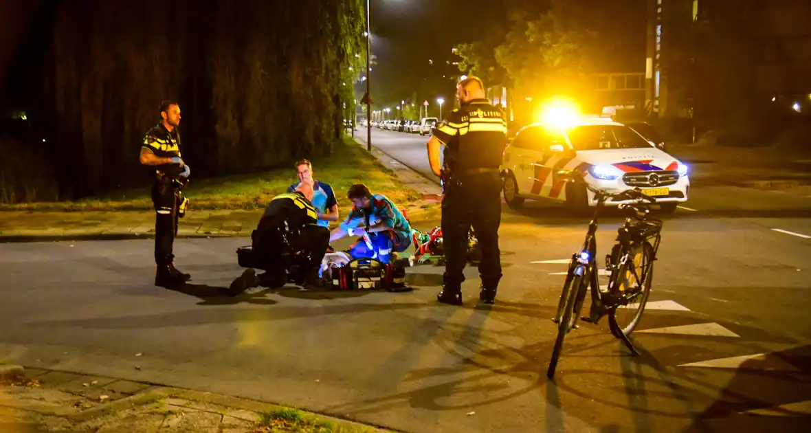 Persoon op pitbike gaat onderuit - Foto 3