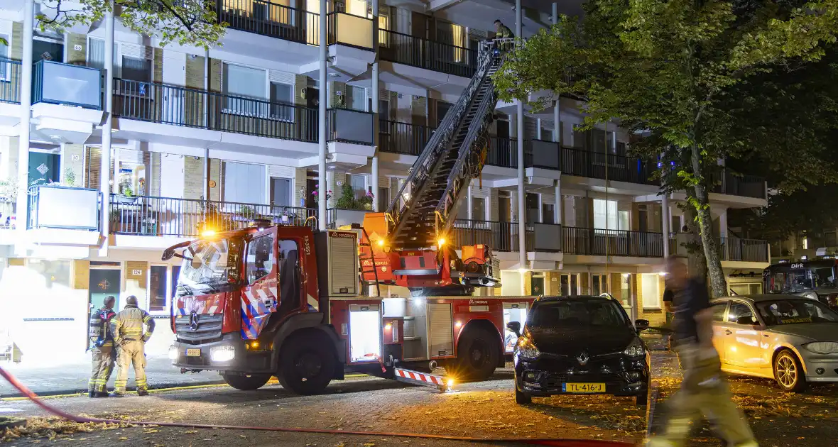 Felle uitslaande brand in appartement