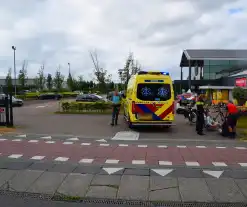 Persoon op fiets aangereden door personenauto