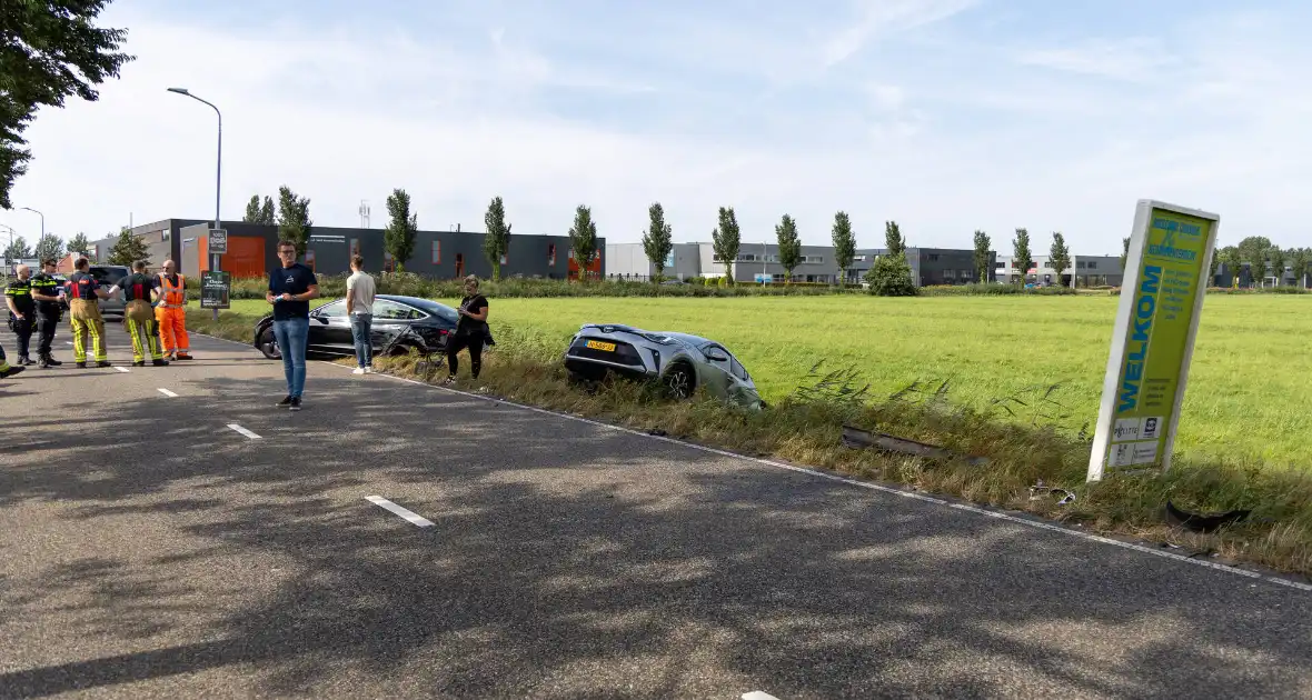 Ravage na botsing met meerdere auto's