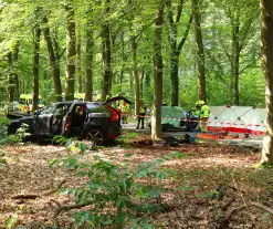 Twee doden na ernstige aanrijding op kruising