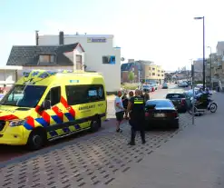 Bakfietser botst tegen openstaand portier