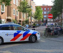 Straat afgezet wegens onderzoek naar geweldsincident