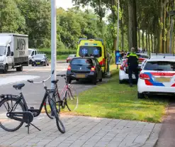 Fiets beschadigd bij ongeval