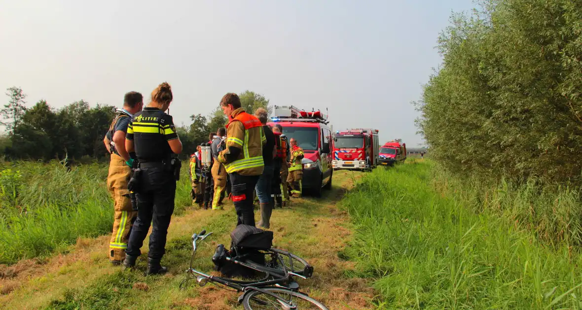 Achtergelaten fiets zorgt voor grote inzet hulpdiensten - Foto 8