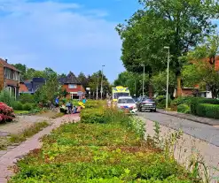 Fietser raakt gewond na ongeval op fietspad